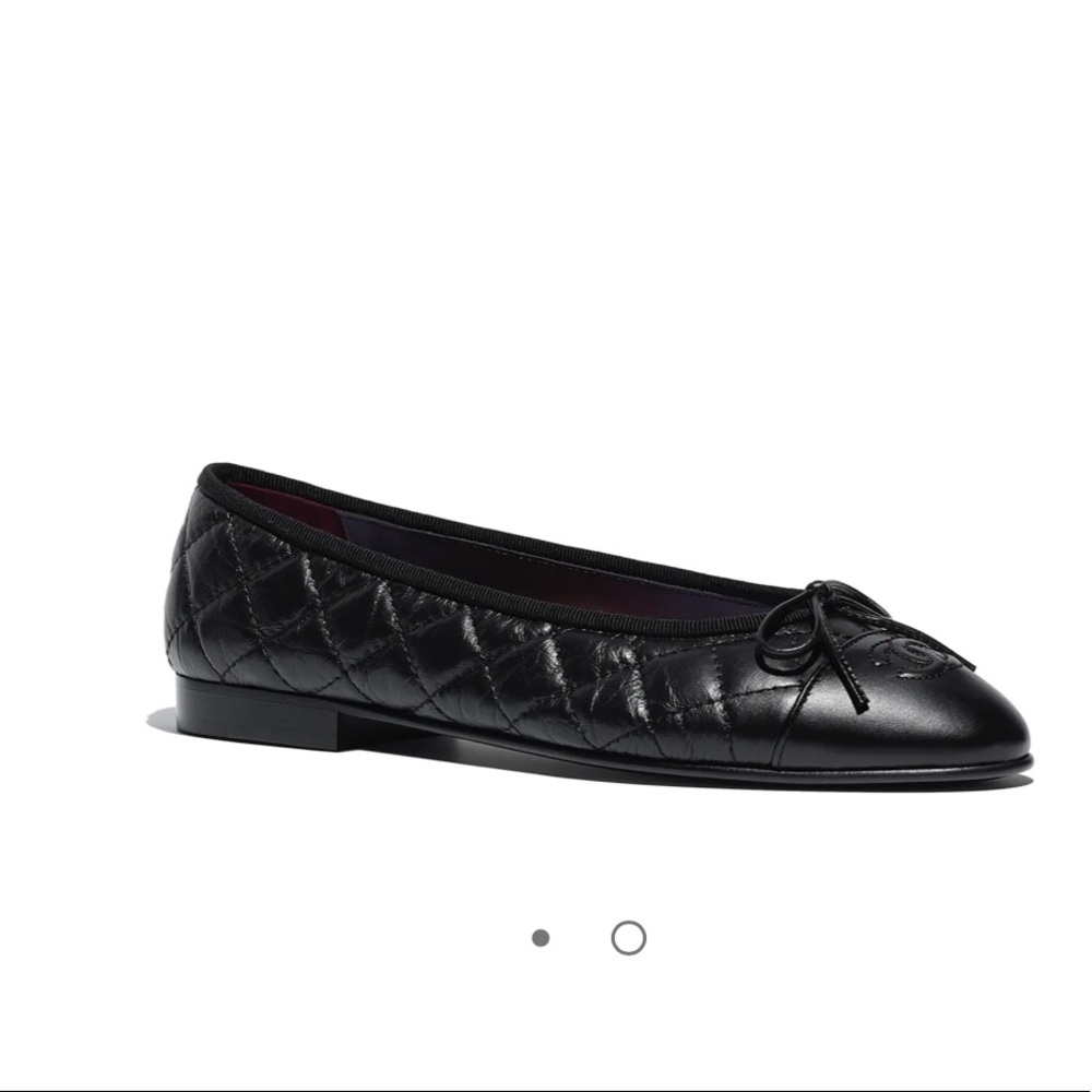 Chanel Quilted Ballet Flat worn once